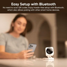 WYZE Cam V4, 2K HD Wi-Fi Smart Home Security Camera, Indoor/Outdoor Use, Pet/Baby Monitor, Motion Activated Spotlight/Siren, Enhanced Color Night Vision, 2-Way Audio, Local/Cloud Storage, Wired, White - View 8
