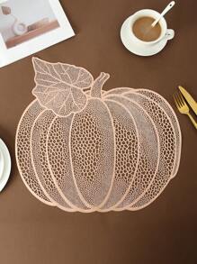 1-4 szt. Okrągłe proste podkładki z PCV, zmywalne, łatwe do czyszczenia, wycieranie, antypoślizgowe, odporne na ciepło, maty stołowe, słodka zaduma, eleganckie podkładki, ustawienie blatu, mata na stół w kuchni, świąteczne dekoracje weselne - Wielokolorowe - Zobacz 5