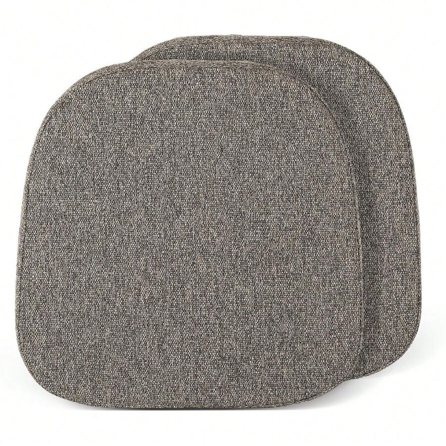 PAROLL 14x14 Metal Chair Cushions Pads For Tolix Metal Chairs Small Seat Cushions 14 Inch - Light Taupe - View 1