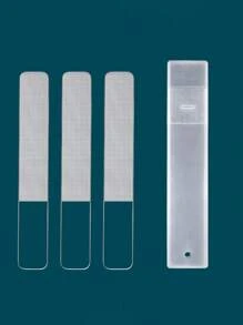 Nail File Glass Nail Buffer Crystal Nano Nail File And Cuticle Trimmer Double Sided Manicure Pedicure Tools Nail Kit For Women Men Acrylic Natural Nail