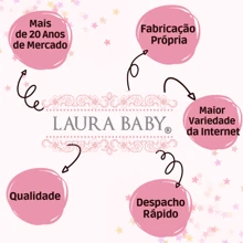 Laura Baby Decorative Cushion Children's Ornament 100% Cotton - Moon - 月亮玫瑰 - 查看 2