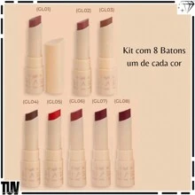 Cremy Matte Glass Ruby Rose Velvety Water Resistant Lipstick - GL01 - Xem 10