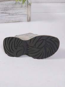 Women's Thick Sole Chunky Sneakers, Spring Autumn Casual Mesh Breathable Hiking Outdoor Elevator Comfortable Athletic Shoes, Fashion