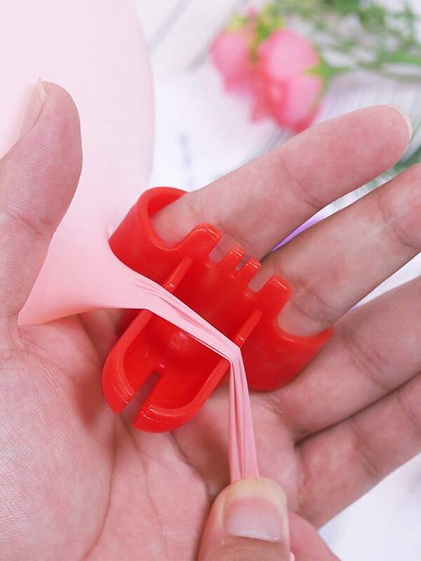 4pcs/2pcs Balloon Tying Tool, Easy Knot Balloon Decorative Strips Tool, Suitable For Wedding Birthday Party Decoration, Balloon Knotting Tool, Suitable For Events Parties, Wedding Decoration Tools, Decorative Supplies,Christmas
