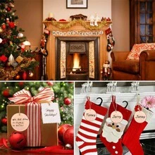 10 Stücke 2–4 Zoll große Naturholzscheiben, Bastelset aus unbehandeltem Holz, vorgebohrt mit Loch, Holzkreise für Kunst, Holzscheiben, Weihnachtsschmuck, DIY-Bastelarbeiten