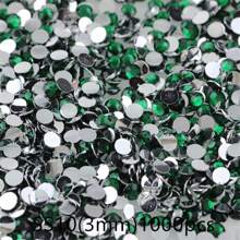 1000pcs Flat Back Resin Rhinestones, Resin Crystals, Round Flat Bottom Resin Gems, For Accessories, Shoes, Clothes, Cosmetics, Bags, Handmade DIY Art Decorations