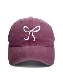 1 Mũ Bóng Chày Nơ Dễ Thương Mới Cho Nữ, Mũ Che Nắng Polyester Cho Y2K, Hàng Ngày, Công Việc, Ngoài Trời, Dự Tiệc, Phụ Kiện Đa Năng - mũ nơ - Xem 14