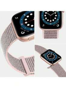 3 dây đeo đồng hồ nam nữ màu hồng và xanh lam Polyamide Tương thích với Apple Watch Band 45/49/38/40/41/42/44mm, Tương thích với Apple Watch Ultra/SE/8/7/6/5/4/3/2/1 - Nhiều màu - Xem 6