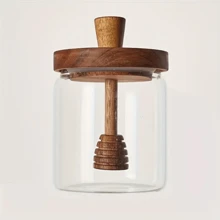 Bộ 20 thìa gỗ nhỏ dùng để múc mật ong, thìa gỗ cán dài, thích hợp dùng trong quán bar, hũ mật ong, cũng có thể dùng làm que khuấy trà sữa, dụng cụ làm món tráng miệng hoặc dụng cụ nhà bếp nhỏ. - Nhiều màu - Xem 8