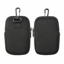 Silicone Case For Hand Sanitizer Card Spray Bottle, Storage Bag For Money & Card, Accessory Pouch Compatible With Touchland Power Mist And Glow Mist 1FL OZ - Black - View 7