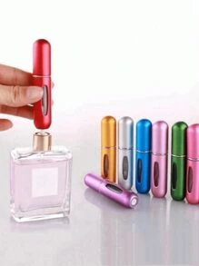 10 件 PET 香水分装喷雾瓶、便携式香水喷雾瓶、雾化器、迷你可再填充香水便携式雾化器瓶可再填充香水喷雾、口袋香水可再填充、旅行和外出补充泵盒、香水旅行可再填充、香水雾化器情人节礼物、女朋友礼物旅行用品 - 彩色 - 查看 13