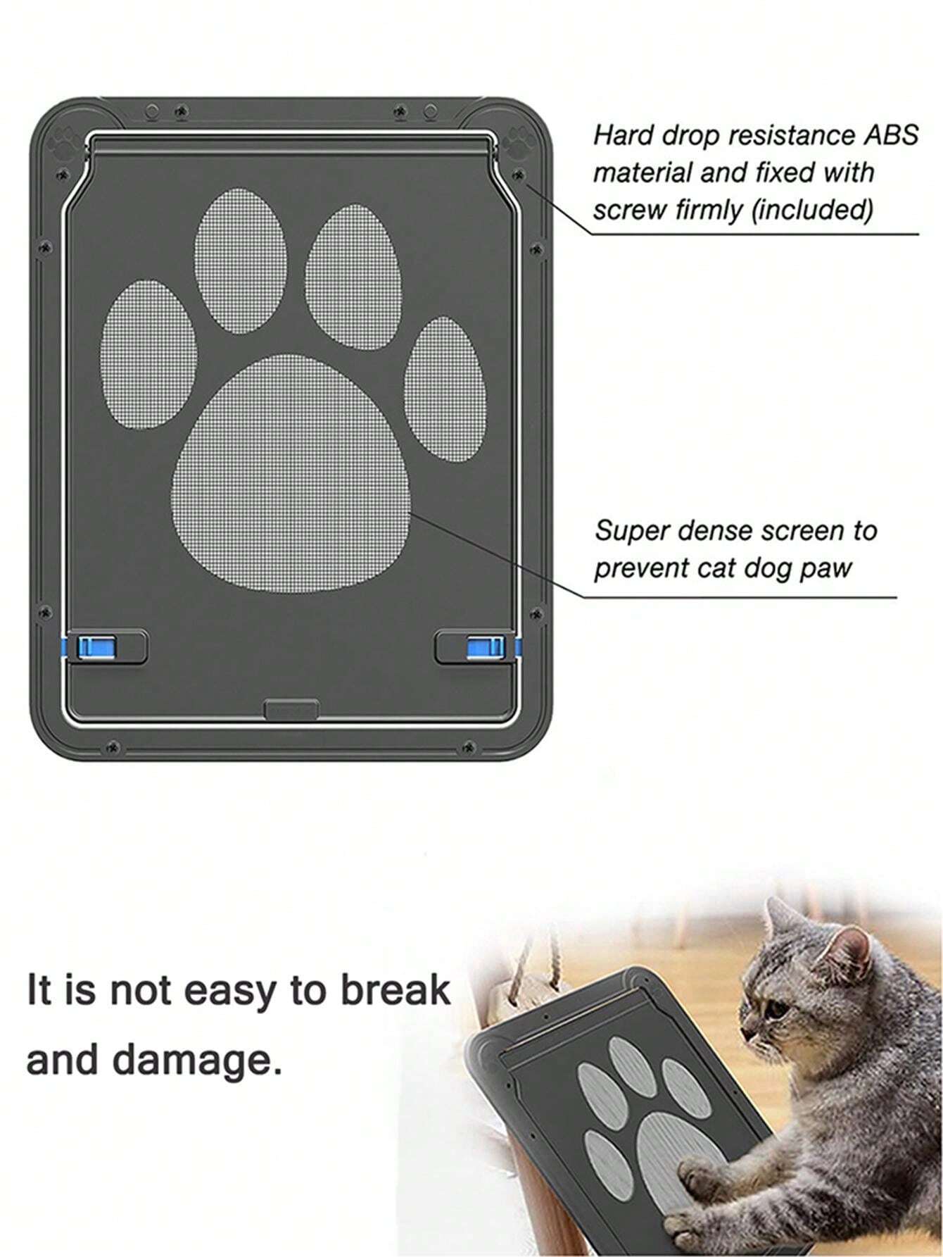 Pet Screen Screen Doors Screen Pet Door Kit For Existing Patio