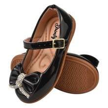 Baby Girl Doll Sneakers Direct From The Factory From 20 To 34 SPT-520 - màu đen - Xem 1