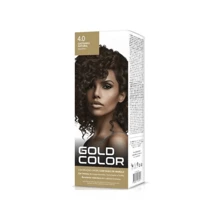 Gold Color - Cream Coloring 4.0 Natural Brown - trắng - Xem 1
