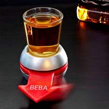 Spin & Drink Shot Glass Game With Roulette - Nhiều màu - Xem 1