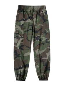 New Stylish Men Outdoor Hiking Sports Camo Cargo Pants, Fashion Brand Casual Trousers For Touring, Hiking