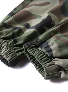 New Stylish Men Outdoor Hiking Sports Camo Cargo Pants, Fashion Brand Casual Trousers For Touring, Hiking