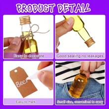 5/20/60/100PCS Mini Liquor Bottles – Versatile & Portable Plastic Containers With Airtight Seal For Spirits, Juices & Sauces – Leak-Proof, Shatterproof Plastic Mini Bottles With Airtight Latch Caps: 0.85oz/1.7oz/3.3oz/5oz Reusable Hand Washable Containers For Food Contact, Party & Wedding Favors Thanksgiving, Halloween, And Christmas Are Applicable