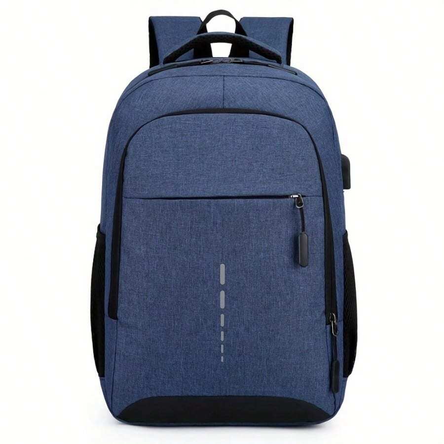 Men Backpack Women Backpack School Bag Ultra-Light Backpack Men's Fashion Backpack 15.6" Laptop Backpack - Blue - View 1