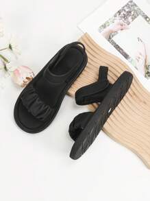 Women's Flat Sandals Thin Strap Beach Shoes Minimalist Fashion Flats Comfort Slides Bohemian Soft Slippers