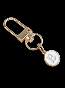 HAILIAN A Bag Pendant Designed Based On English Letters, With A Fashionable And Simple Style, Suitable For Halloween Costume Matching, Suitable For College Students And Elementary School Students Bag Pendant, Car Keychain, Birthday, Holiday, Back To School Season, Halloween Small Gifts