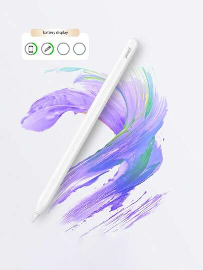 Lápiz Apple de 2ª generación compatible con iPad, admite carga inalámbrica magnética, función anti-contacto accidental, compatible con iPad de 2018-2022, iPad Air 5/4, iPad Mini 6 y modelos iPad Pro 11/12.9 pulgadas