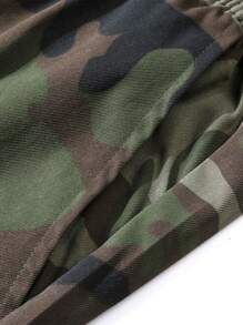 New Stylish Men Outdoor Hiking Sports Camo Cargo Pants, Fashion Brand Casual Trousers For Touring, Hiking