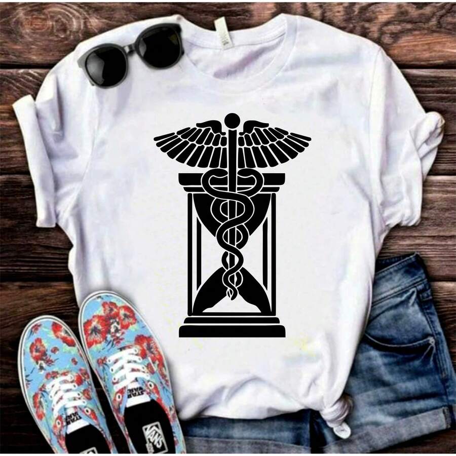 History Shirt T-Shirt Blouse SB90 - 白色 - 查看 1