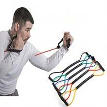 1 件装拳击阻力带，训练速度敏捷性阻力环，适用于拳击、跆拳道、健身、室内健身房锻炼