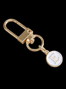 HAILIAN A Bag Pendant Designed Based On English Letters, With A Fashionable And Simple Style, Suitable For Halloween Costume Matching, Suitable For College Students And Elementary School Students Bag Pendant, Car Keychain, Birthday, Holiday, Back To School Season, Halloween Small Gifts