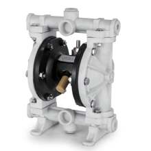 Air-Operated Double Diaphragm Pump, 1/2 In Inlet & Outlet, Polypropylene Body, 13.2 GPM & Max 120PSI, PTFE Diaphragm Pneumatic Transfer Pump For Petroleu, Oil & Low Viscosity Fluids