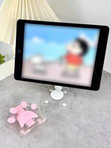 1 件可爱卡通亚克力猫爪 360° 可旋转桌面手机支架，可折叠亚克力 360 度可旋转平板电脑/IPad/手机支架多功能桌面支撑配件 - 猫爪设计兼容 、Android 手机，生日、家人、朋友手机配件的礼物