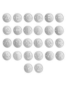 1 buc. Brățară cu lanț reglabil, cu două straturi, din oțel inoxidabil, cu 26 de litere, pandantiv pentru femei, care prezintă farmecul feminin, potrivită ca cadou pentru iubită, soție, mamă, familie, prieteni, ziua de naștere, aniversare, popular printre femeile tinere