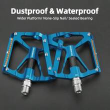 ROCKBROS Bicycle Pedals - Blue - View 3