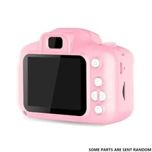 Christmas Decoration 1PC Mini Camera Waterproof 1080P HD Screen Camera Video Toy 8 Million Pixel Cartoon Cute Camera Outdoor Photography Toy Birthday Gift