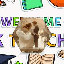 1 Khung Ảnh Acrylic Có Thể Tùy Chỉnh - Bảng Hiển Thị Nổi Theo Chủ Đề - Vật Kỷ Niệm Hai Mặt Đa Chức Năng, Lý Tưởng Cho Gia Đình Và Văn Phòng - Hoàn hảo Cho Đám Cưới, Lễ Kỷ Niệm, Sinh Nhật, Quà Tặng Chung - Nhiều màu - Xem 4