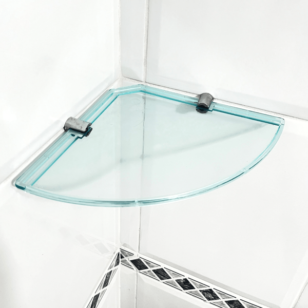 Cantoneira de Banheiro Porta Shampoo Prateleira Box Suporte Sabonete Canto Organizador