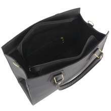 Kit Of 3 Women's Square Crossbody And Hand Bags Half Moon Bag Includes Wallet - 黑色 - 查看 3
