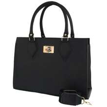 Kit Of 3 Women's Square Crossbody And Hand Bags Half Moon Bag Includes Wallet - 黑色 - 查看 2