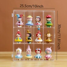 1/2/4pcs- Car Model Storage Display Box With Dustproof And Transparent Design, Toy Parking Space Display Rack Display Cabinet, Transparent Storage Box That Can Be Installed On The Wall, Suitable For Family Bedroom, Living Room, Office Decoration And Gifts.