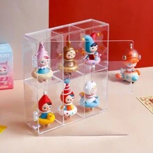 1/2/4pcs- Car Model Storage Display Box With Dustproof And Transparent Design, Toy Parking Space Display Rack Display Cabinet, Transparent Storage Box That Can Be Installed On The Wall, Suitable For Family Bedroom, Living Room, Office Decoration And Gifts.