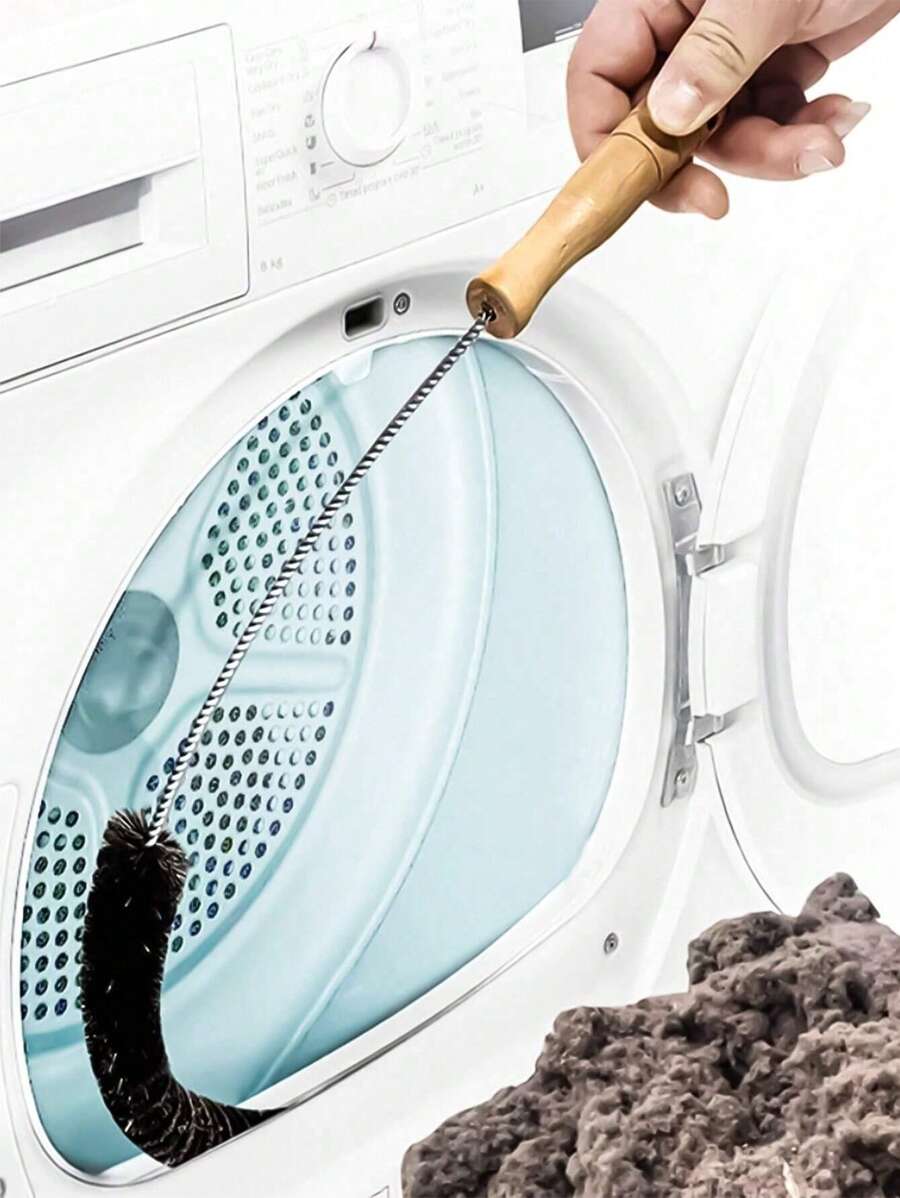 1pc Washing Machine Cleaning Brush, Dryer Vent Cleaner, Washing Machine Drum/Bathtub Cleaner