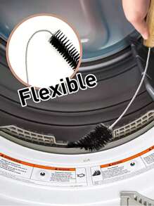 1pc Washing Machine Cleaning Brush, Dryer Vent Cleaner, Washing Machine Drum/Bathtub Cleaner