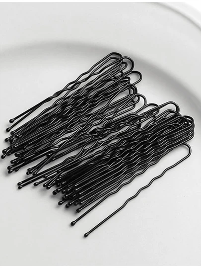100pcs Black Wavy Clip Hair Bun Maker, Hair Rollers, Heatless Curls, Hair Curler, Hair Products And Accessories For Barber Salon Beauty Back To School, Travel Holiday Essentials, Hair Curlers, Curly Hair Brush, Rollers, Curly Hair Products, Barber, Hair Curlers, Rollers, Curly Hair Products, Curler, Rollers Hair Curl, Christmas, Hair Curler, Curly Hair Products, Hair Curl, Hair Roller, Rollers For Hair, Curly Hair Tools, Heatless Curlers, Curly Hair Brush, Hairdressing Equipment, Heatless Waves, Travel Essentials, Hairstyle, Hairdressing,Curly Hair,Hair Rollers,Hair Curler,Heatless Curl,Heatless Curls,Hair Curlers,Rollers,Hair Curl,Rollers For Hair,Curly Hair Tools,Hair Rollers,Hair Roller,Curls Diffuser,Hair,Travel,Hair Products,Hair Tools,Hair Stuff,Barber,Barber Accessories,Barbershop,Hairdressing Equipment