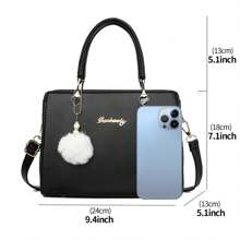 Small Purses And Handbags For Women Ladies Fashion Crossbody Bag Teenage Girls Top Handle Satchel Shoulder Bags Small Totes Bags - 灰色 - 查看 2
