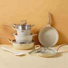 Batería De Cocina 22 Piezas Con Sartenes Antiadherente - Multicolor - Ver 7