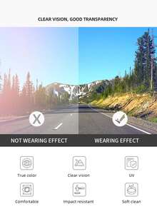 Cute 5pcs/Pack Square Beach Shades Fashion Glasses - Multicolor - View 7