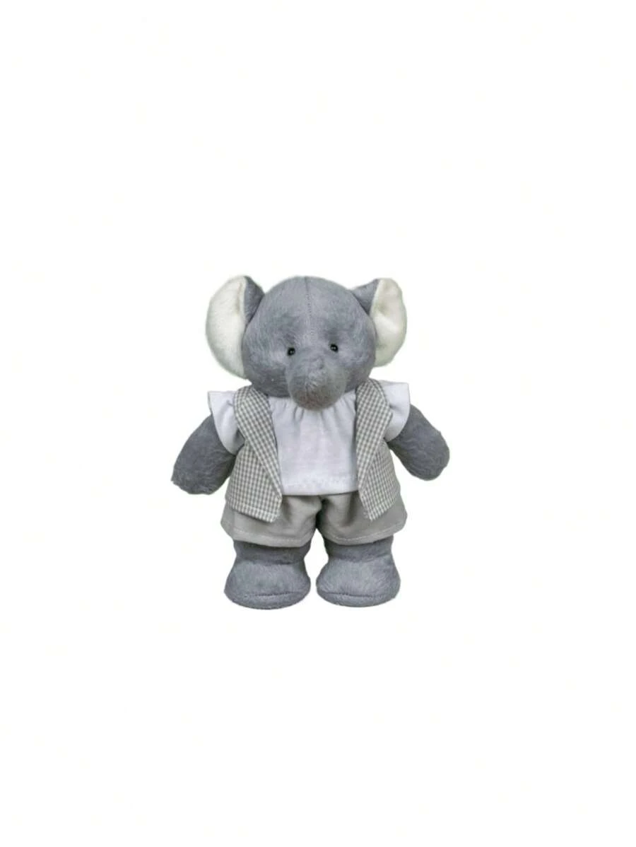 Amore Plush Elephant 20 Cm - Decorations - 灰色格子 - 查看 1