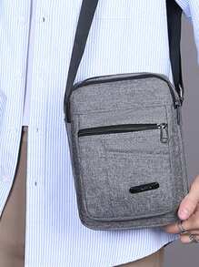 New Fashion Shoulder Bag Multi-Zipper Oxford Cloth Mobile Phone Bag Crossbody Bag Canvas Leisure Backpack Christmas Teacher Gift College University Bag For School Bag Sling Bag Gifts Scream Bag Outdoor Portable Gifts Vacation Gifts Side Bag Gifts Camping Sling Bag Summer Back To School Bag Pack Cross Body Bag Spring School Supplies Purse