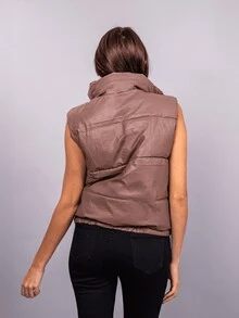 Women Winter Coats - 咖啡棕 - 查看 5